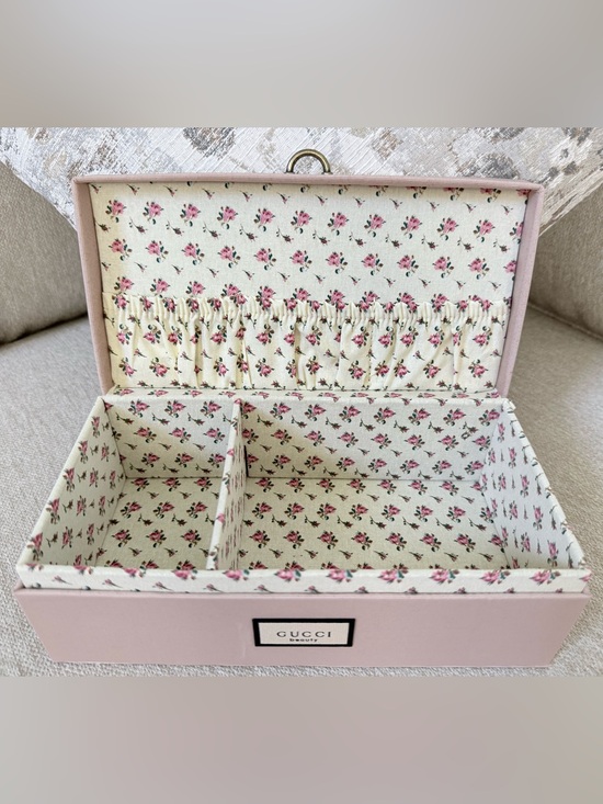Gucci Handbags - Gucci Quilted Floral Keepsake Box